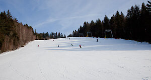 Skifahren im Bayerischen Wald